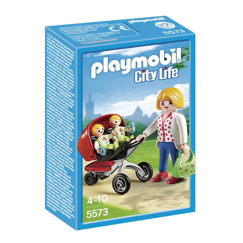 Playmobil Day Nursery Twin Pushchair 5573